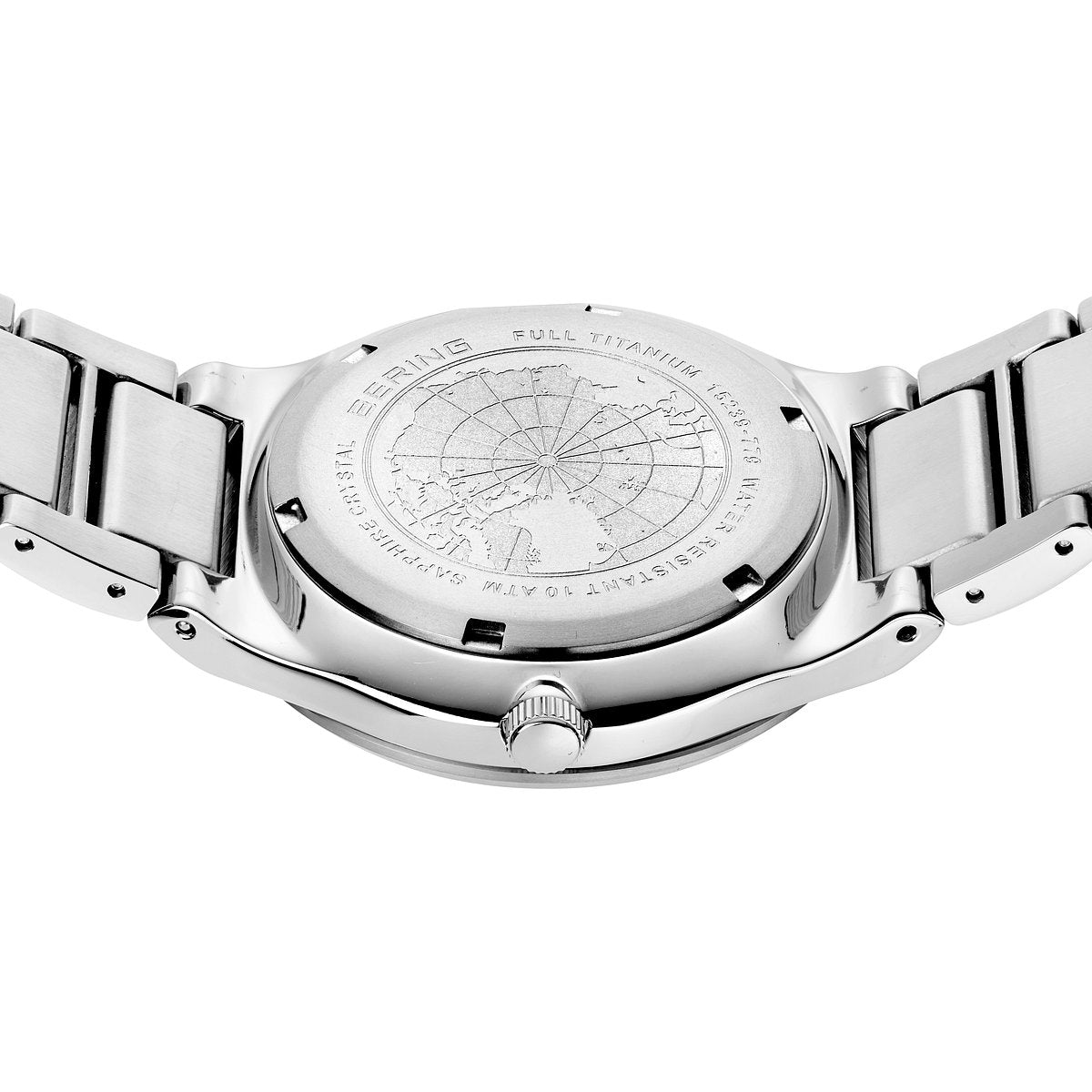 Bering Herrenuhr 15239-779 Solar Titan Silber Grau modern