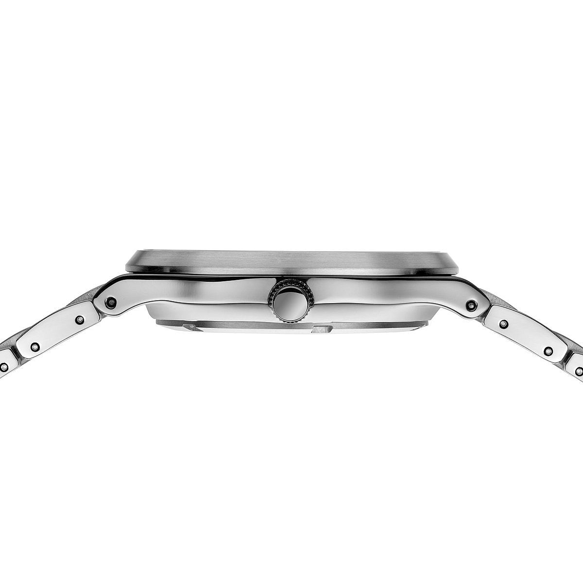 Bering Herrenuhr 15239-779 Solar Titan Silber Grau modern