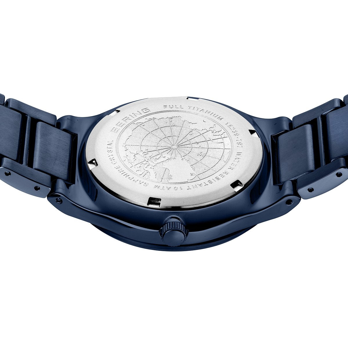 Bering Herrenuhr 15239-797 Solar Titan Blau Herrenuhr modern