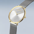 Bering Damenuhr 15739-010 Silber Gold Milanaisearmband elegant bicolor