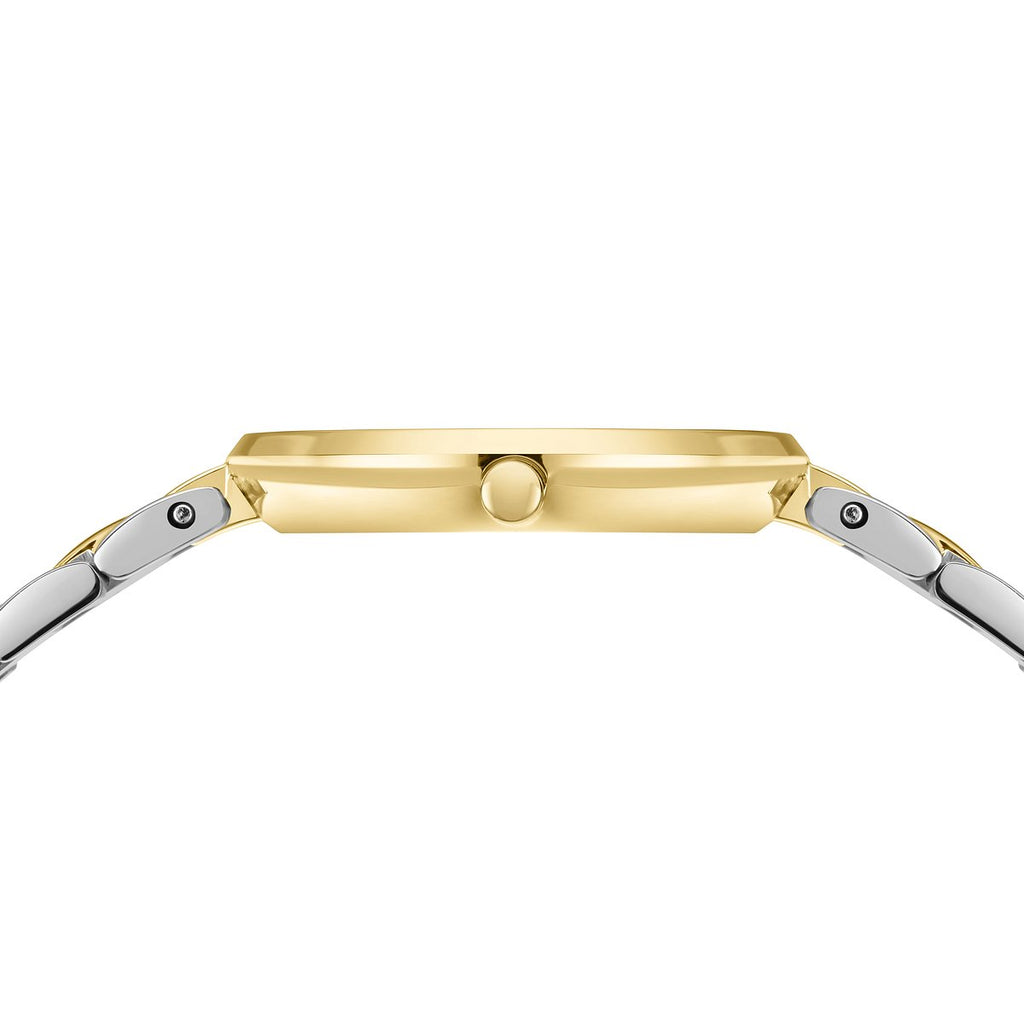 Bering Damenuhr 17529-710 Silber Gold Edelstahl Armbanduhr Diamond Bicolor elegant