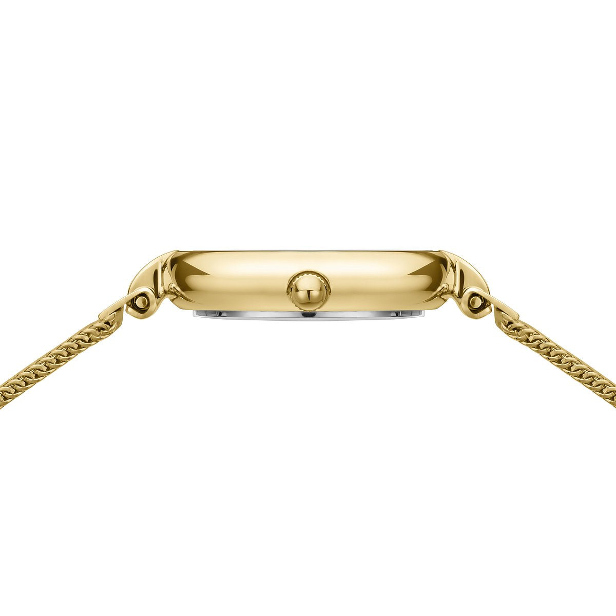 Bering Damenuhr 17724-330 Gold Edelstahl Milanaise Armbanduhr Diamond elegant