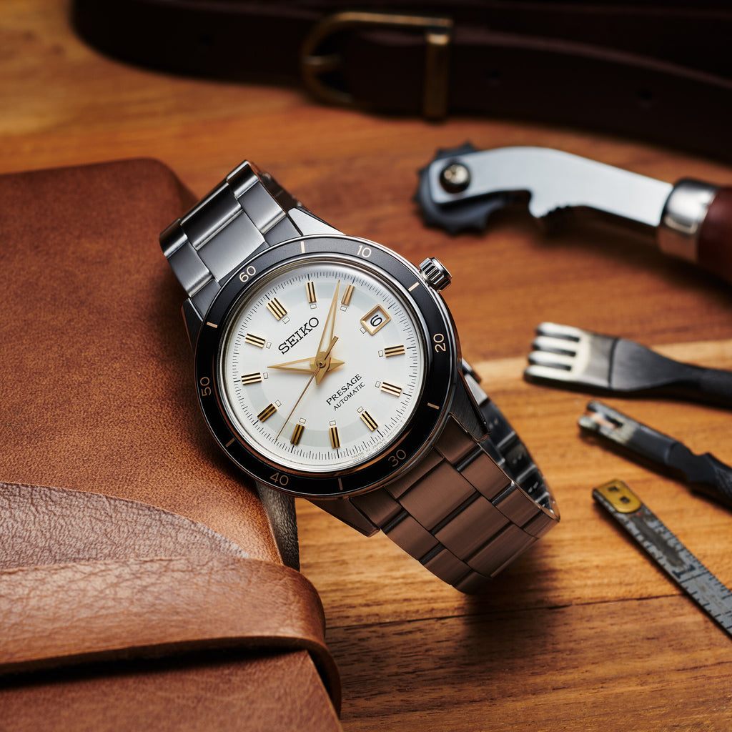 Seiko SRPG03J1 Automatikuhr Herren – Presage Style 60’s mit Vintage-Charakter
