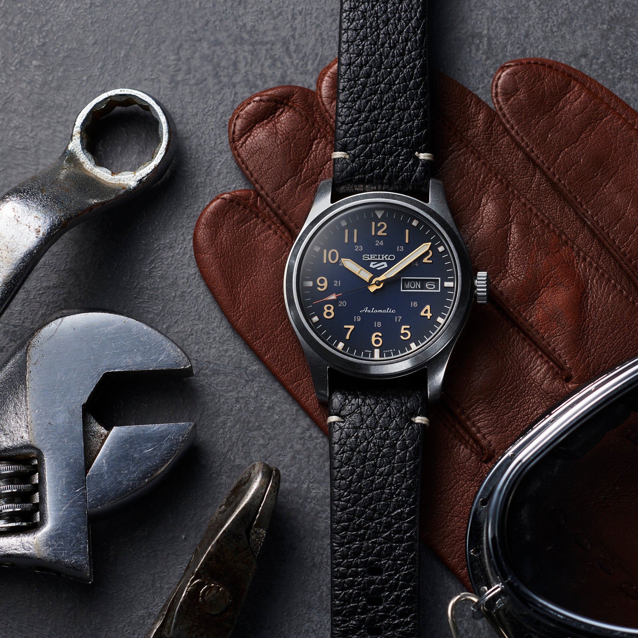 Seiko SRPG39K1 Automatikuhr Herren – Seiko 5 Sports mit sportlicher Eleganz