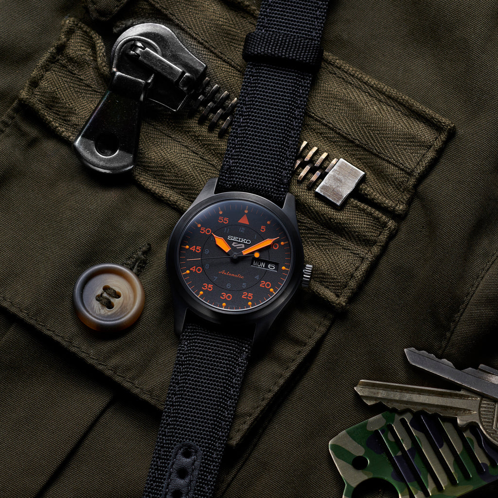 Seiko SRPH33K1 Automatikuhr Herren – Seiko 5 Sports mit markantem Look