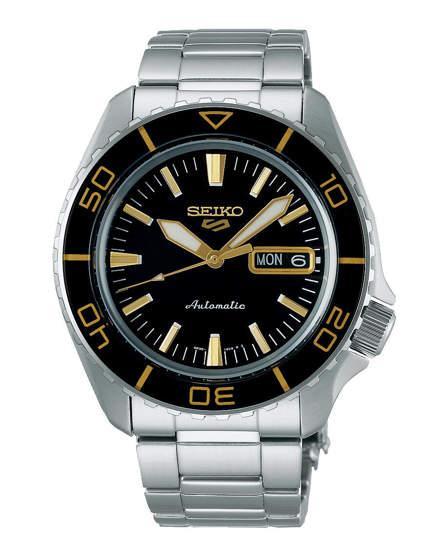 Seiko SRPK99K1 Automatikuhr Herren – Seiko 5 Sports mit markantem Bicolor-Design