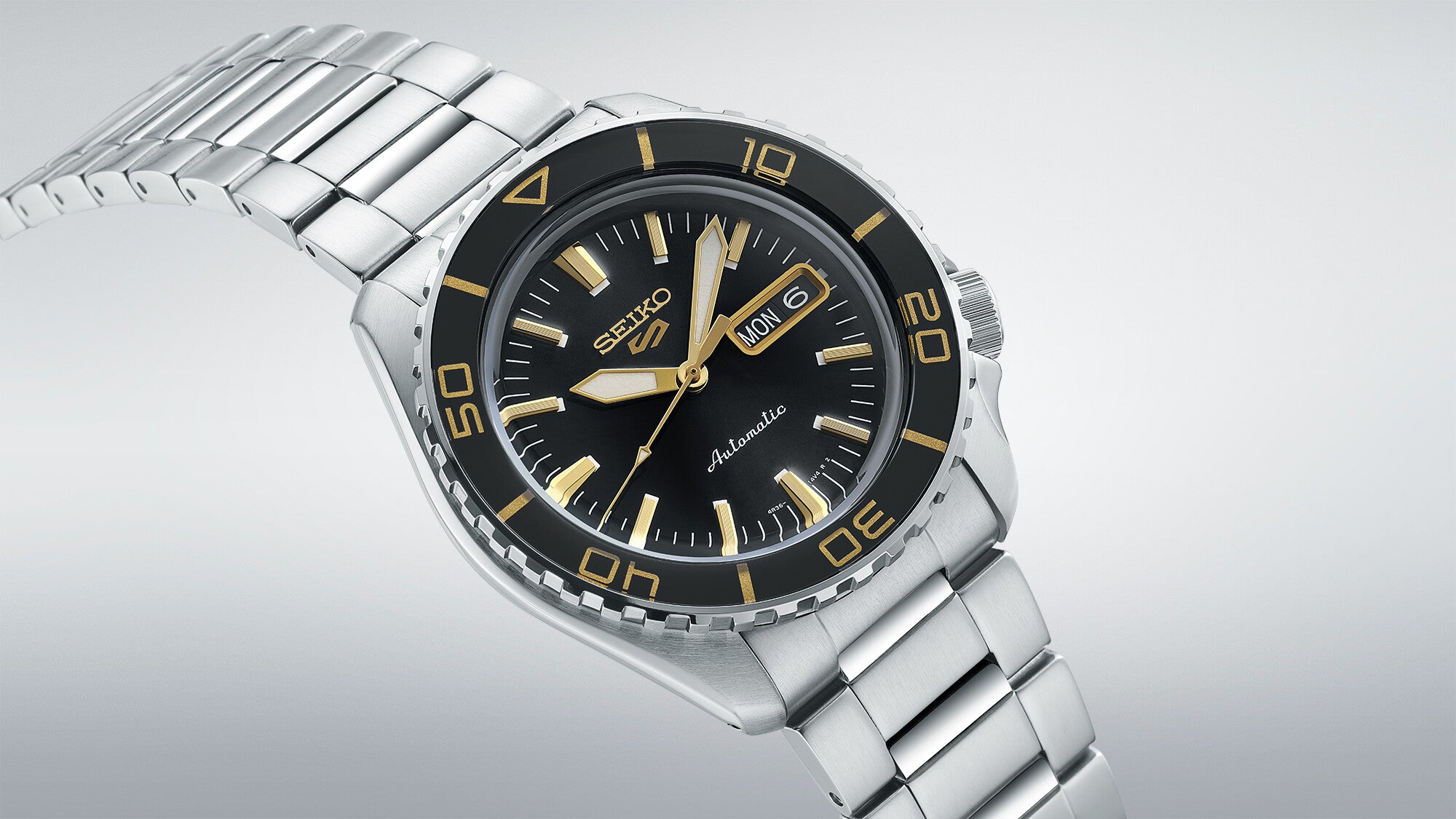 Seiko SRPK99K1 Automatikuhr Herren – Seiko 5 Sports mit markantem Bicolor-Design