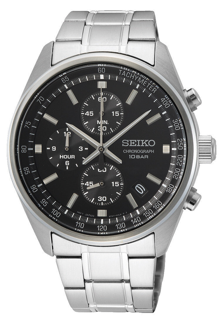 Seiko SSB379P1 Chronograph Herren – Sportlicher Quarz-Chronograph mit klassischem Racing-Design
