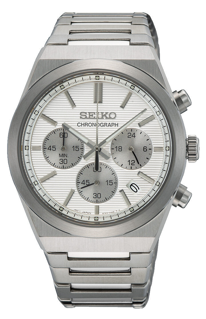 Seiko SSB451P1 Chronograph Herren – Sportlicher Quarz-Chronograph im klassischen Racing-Design