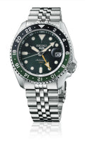 Seiko SSK035K1 Automatikuhr Herren – Seiko 5 Sports GMT mit grün-schwarzem Design