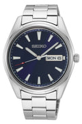 Seiko SUR341P1 Herrenuhr – Klassische Eleganz mit blauem Zifferblatt