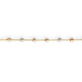 585 Gold Armband K11922 – Elegantes Tricolor Armband aus 14 Karat Gold