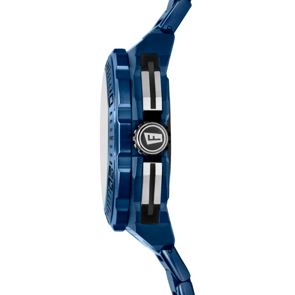 Festina Herrenuhr F20729/1 Chrono Bike Chronograph Blau Edelstahl