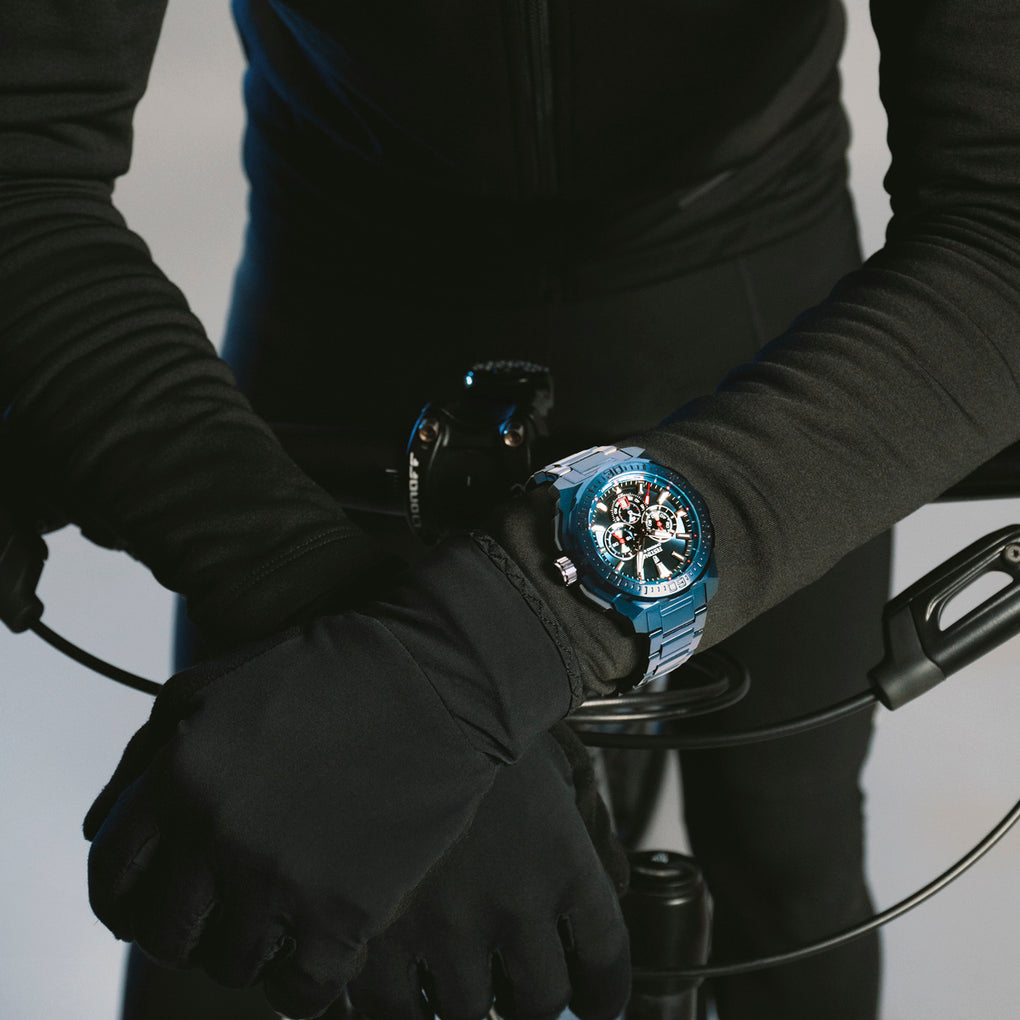 Festina Herrenuhr F20729/1 Chrono Bike Chronograph Blau Edelstahl