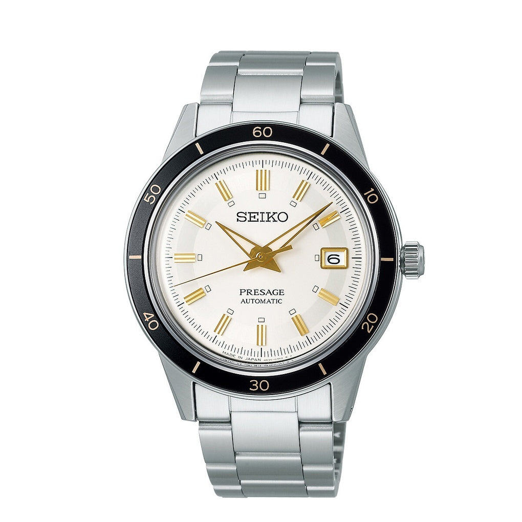 Seiko SRPG03J1 Automatikuhr Herren – Presage Style 60’s mit Vintage-Charakter