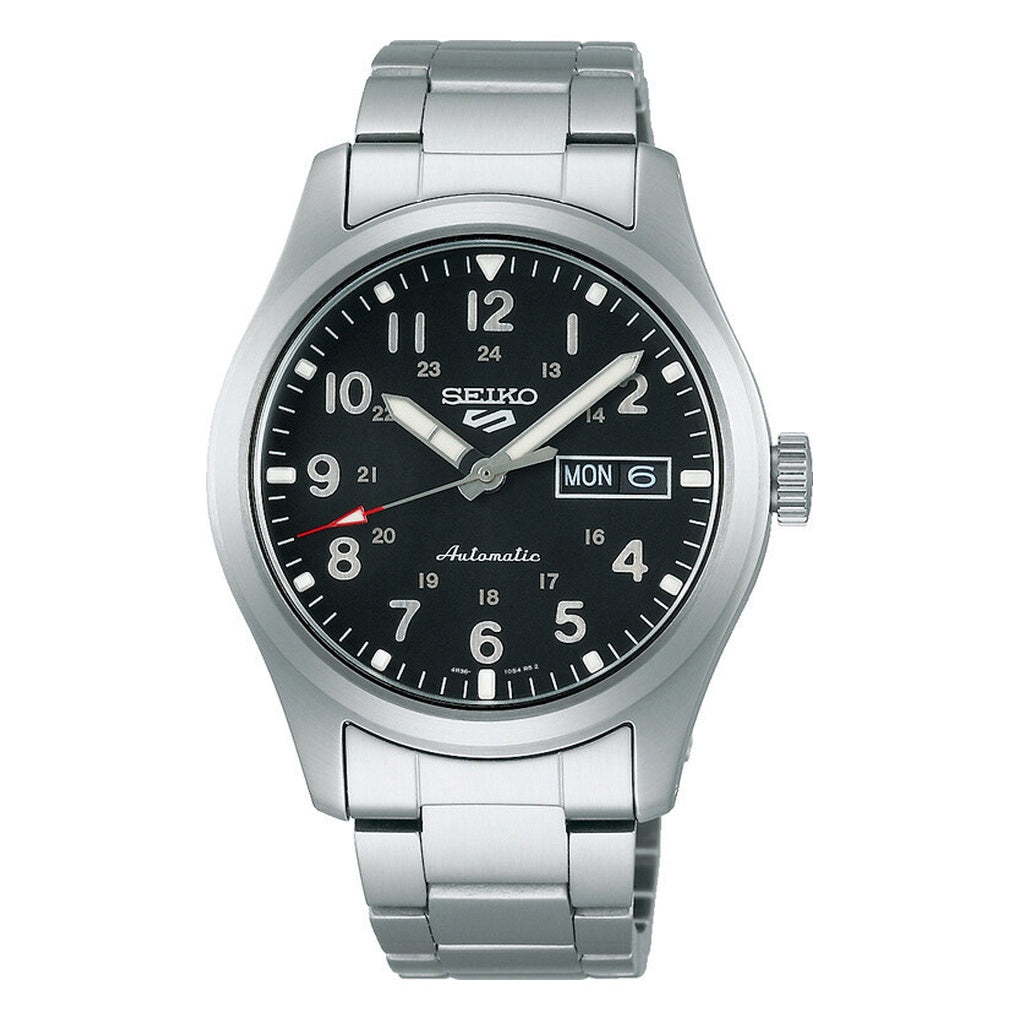 Seiko SRPG27K1 Automatikuhr Herren – Seiko 5 Sports Field mit klassischem Tool-Watch Design